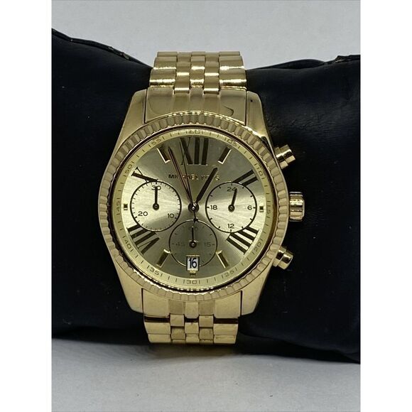 Michael Kors Lexington MK5556 Women Stainless Steel Analog Quartz Watch UC853 - Picture 1 of 12